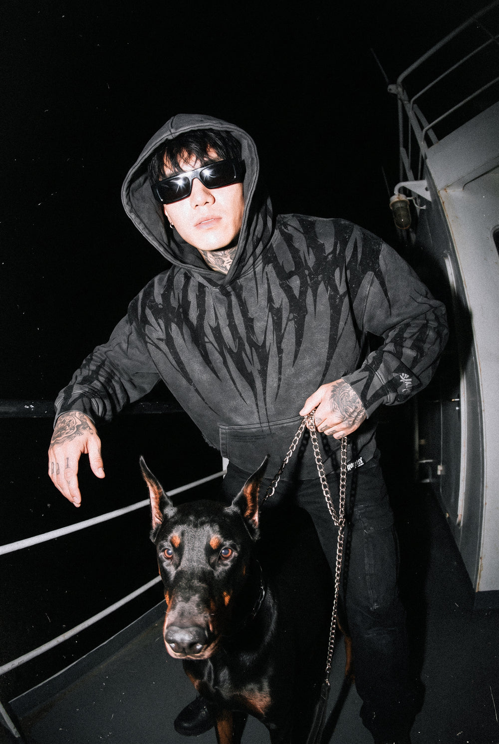 The Black Skin hoodie