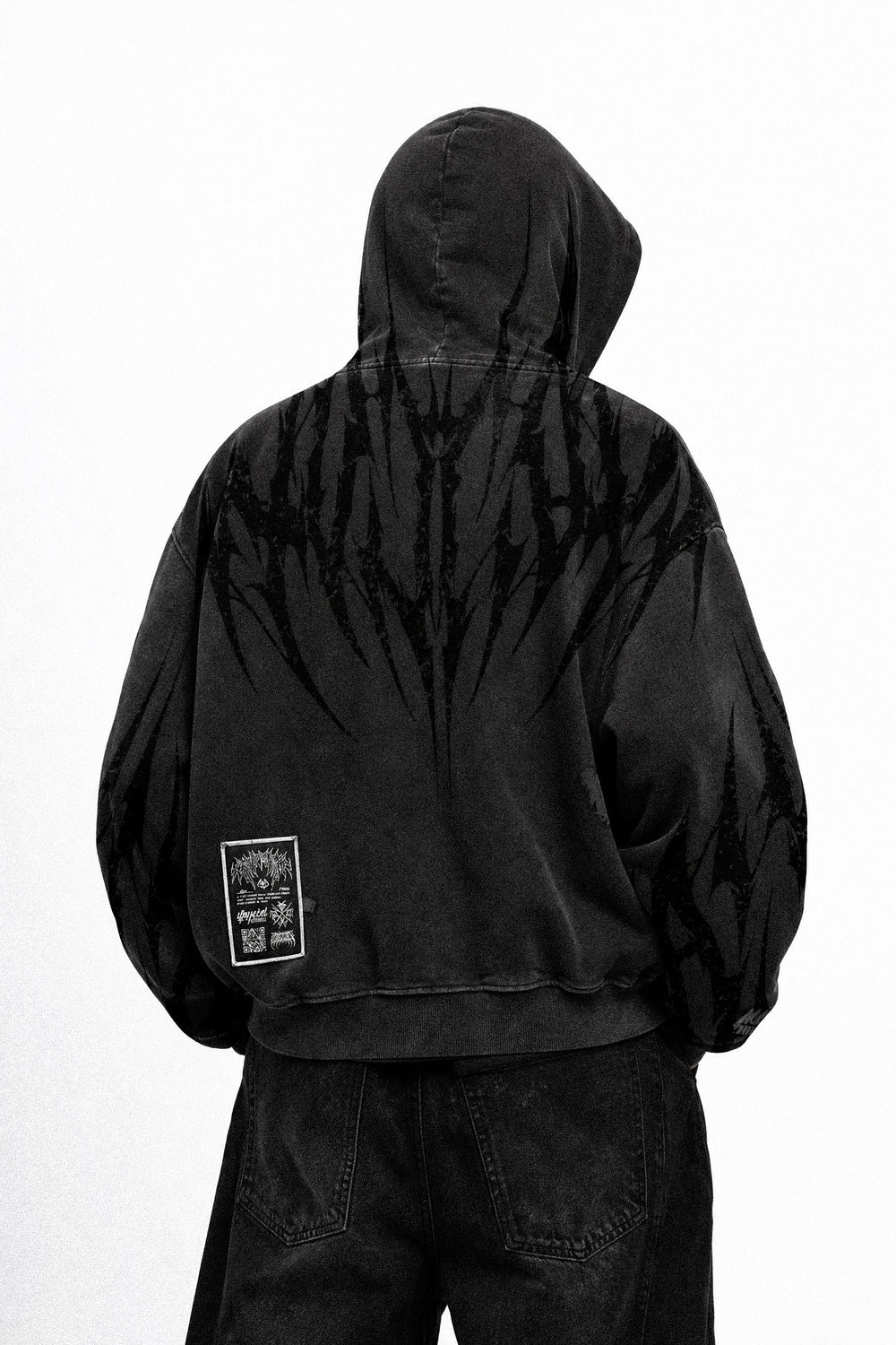 The Black Skin hoodie